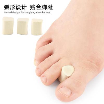 Toe dispensers filled with sponge plugs and soft EVA reloads