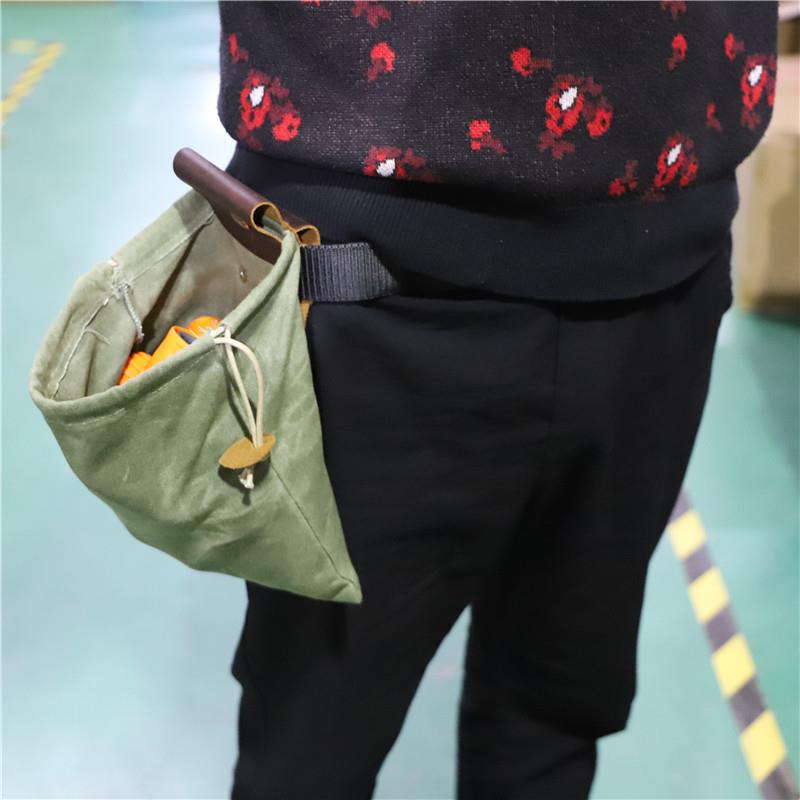 Canvas fruit picking bag picking bags outside of the jungle