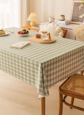 Inswind PVC tablecloths are waterproof, free of tea, tablecl