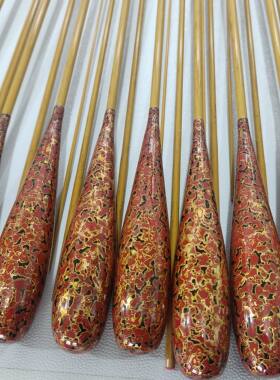 手工大漆 插入式并继竿 37调收长58 重25克 钓大棚柳根虾竿鲫鱼竿