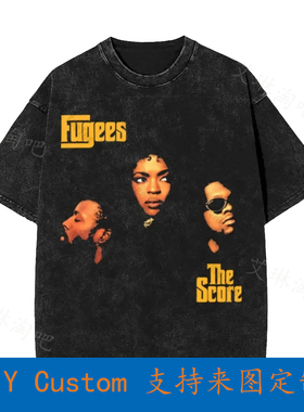 The Fugees The Score Rap Hip Hop Vintage Oversized T-Shirt Y