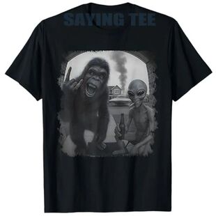Funny Door Camera Men Women Sasquatch UFO Bigfoot and Alien