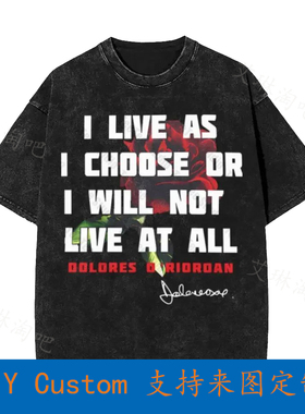 The Cranberries Dolores O'Riordan Rip Men'S Black Vintage Ov