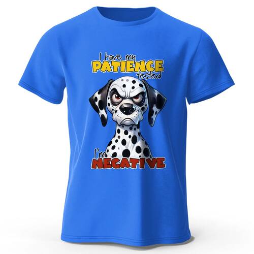 Whimsical Cartoon Dog Portrait Print 100% Cotton T-Shirt, So