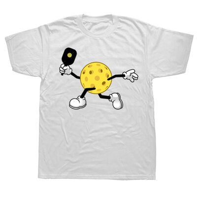 Funny Pickleball Sports Graphic T Shirts Men Women Pure Cott