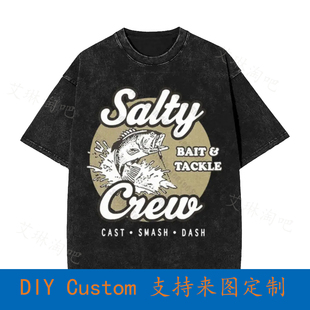 Salty Crew Bait And Tackle Oversized T-Shirt UAI9