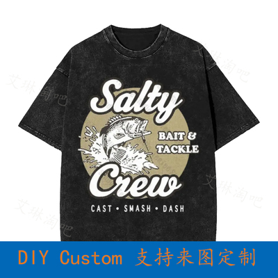 Salty Crew Bait And Tackle Oversized T-Shirt UAI9