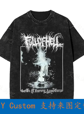 Full Of Hell L Ss Vintage Oversized T-Shirt Napalm Death Ter