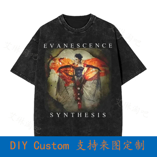 Evanescence'Synthesis Album Cover' 01 Vintage Oversized T-Sh