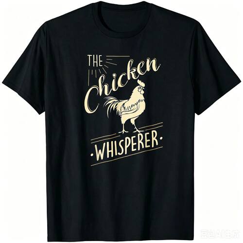 The Chicken Whisperer Funny Chicken Lover Farming T-Shirt Vi
