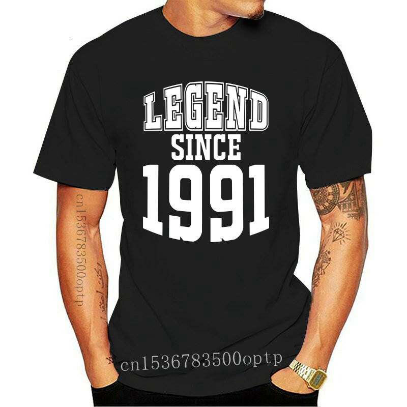 new unisex 30th 1991 birthday t shirt 30 years old funny men