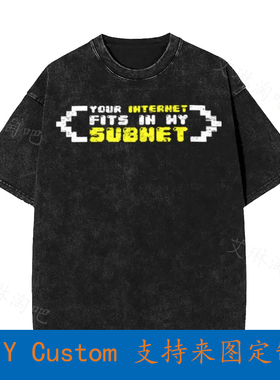Your Internet Fits In My Subnet Vintage Oversized T-Shirt UE