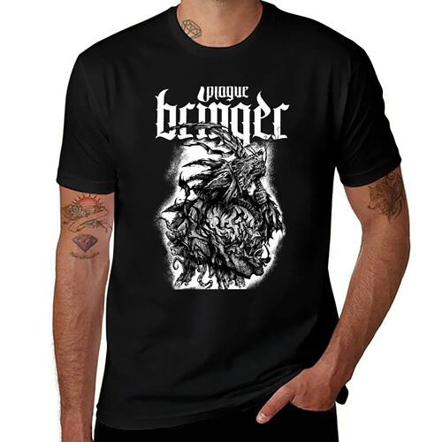 Plague Bringer T-Shirt All Match Basic Short Sleeve Top