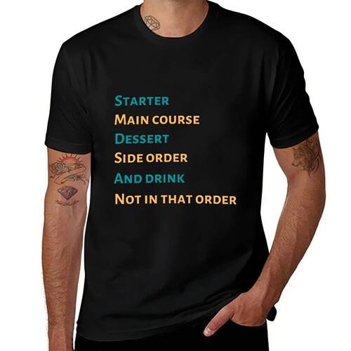 Off menu podcast starter main course dessert71 T-Shirt Light