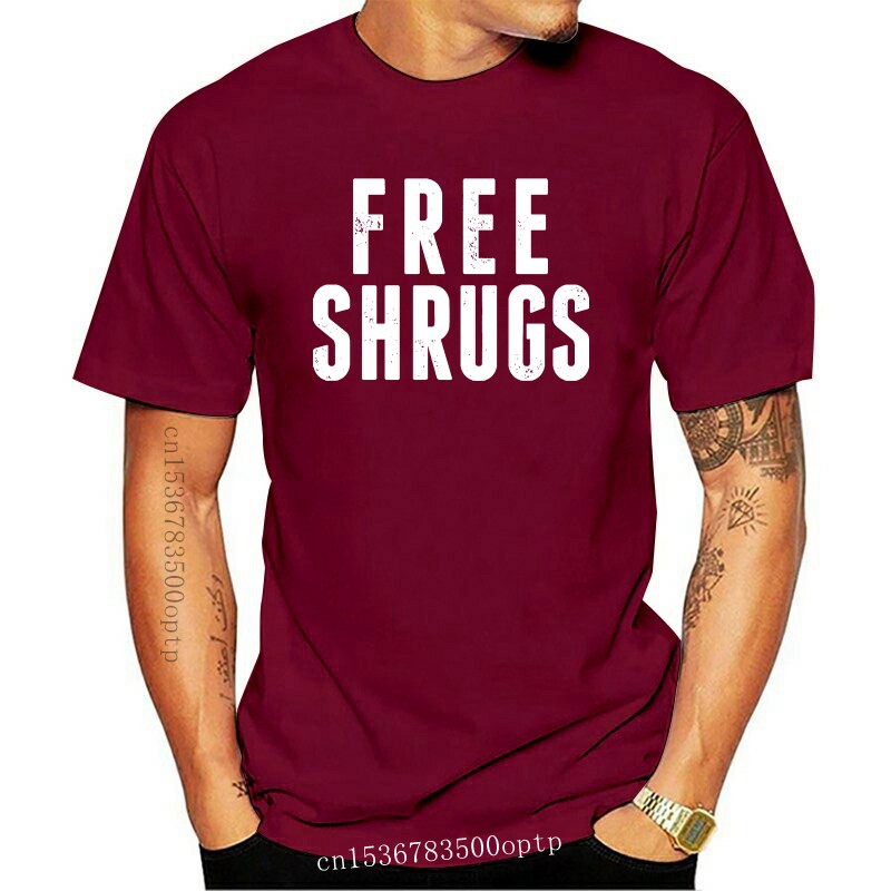new lost gods free shrugs mens graphic t shirt