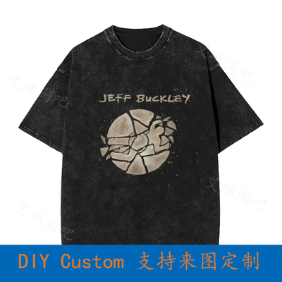 Jeff Buckley Vintage Oversized T-Shirt Cotton W02637 20DD