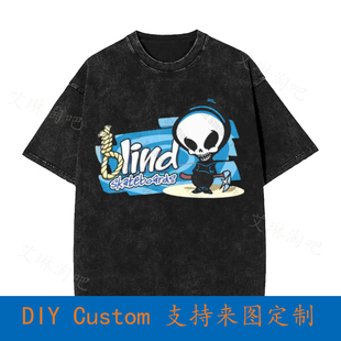 Blind Skateboards Logo Skateboarding World Industrie Vintage