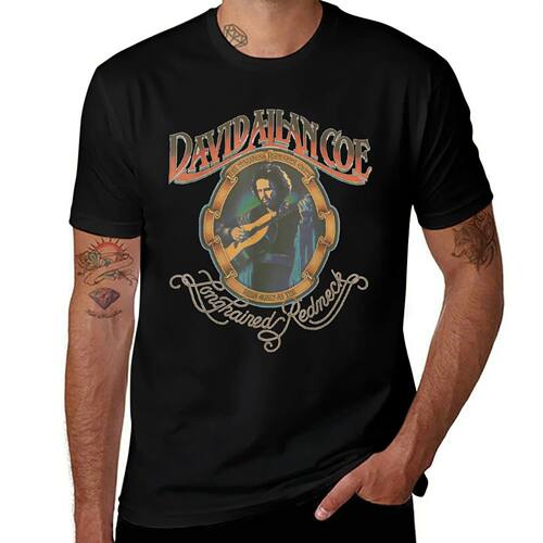 David Allan-Coe Tees Vintage Retro T-Shirt Large Size Basic