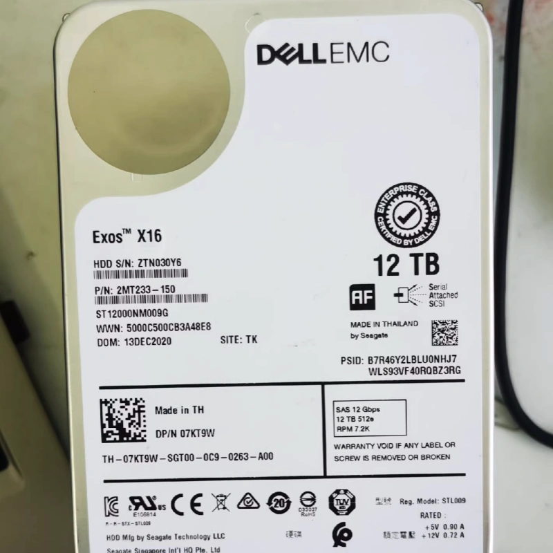 DELL3.5寸12TST12000NM009G