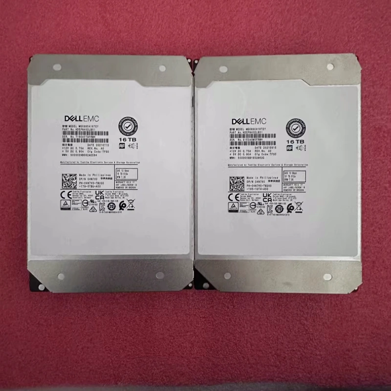 DELLEMC/戴尔04N7V0 MG08SCA16TEY服务器硬盘16TB SAS 12G 4N7V0