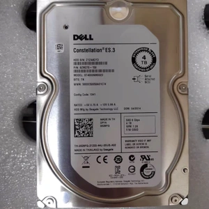 原装拆 戴尔/希捷 ST4000NM0023 4T SAS 7.2K 3.5寸 服务器硬盘