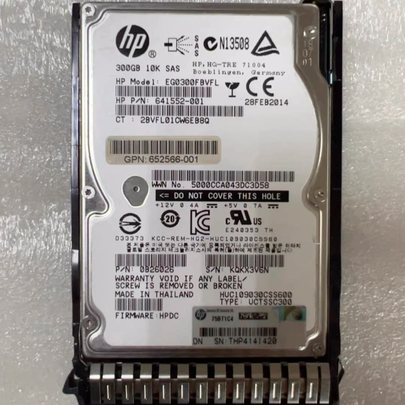 gen8 G9 653955 EG0300FBLSE 619286-001 300G 10K SAS服务器硬盘