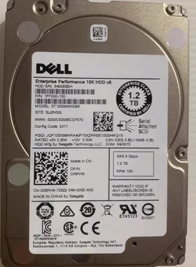 DELL36RH91.2TB10KSAS6Gbps