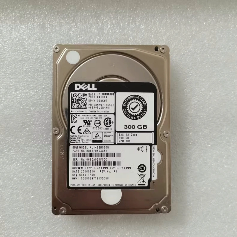 DELL0KT5V6KT5V6300G10KSAS