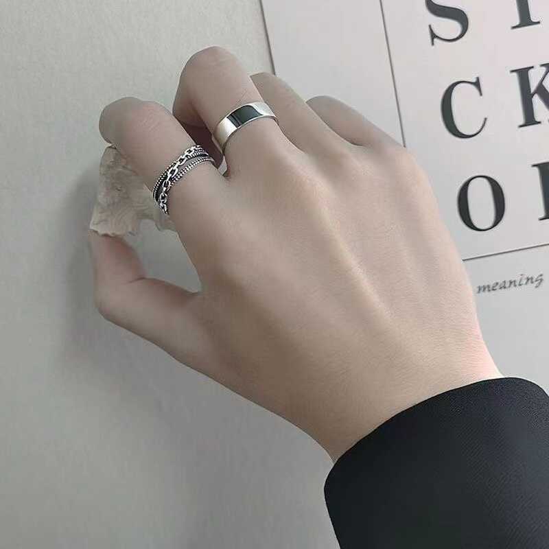 开口个性潮款戒指小众