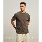 T恤基础小领口打底衫 脊椎动物男装 莫代尔新面料坠感亲肤柔软短袖