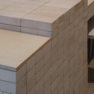 混凝土陶土手工夯土砖可定制尺寸仿古砖室内背景吧台布景装饰砖