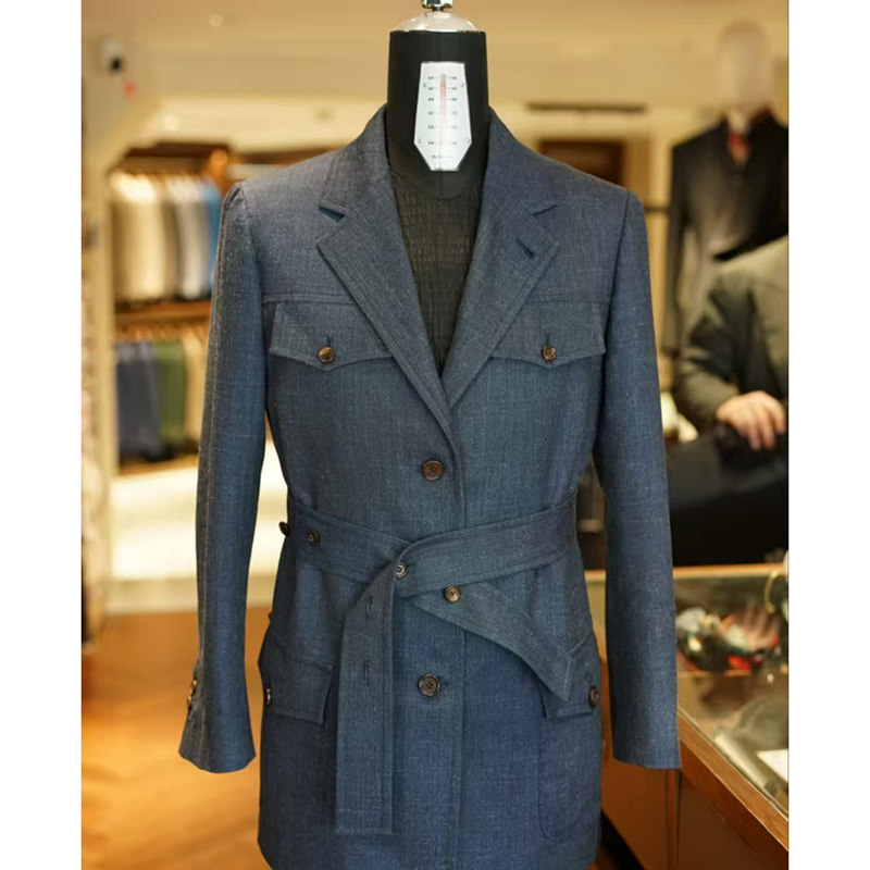 覆盖全国上门定制服务海宪森品牌男装新中式礼服高级定制咨询预约