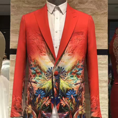 覆盖全国上门定制服务海宪森品牌男装 礼服高级定制咨询预约 新中式