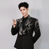 覆盖全国上门定制服务海宪森品牌男装 新中式 礼服高级定制咨询预约