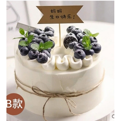 常州新北区西夏墅百丈镇圩塘镇魏村罗溪镇蛋糕店配送生日蛋糕玫瑰