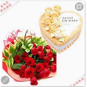 衡东县甘溪镇杨林镇草市镇杨桥镇霞流镇情人节店鲜花店配送玫瑰花