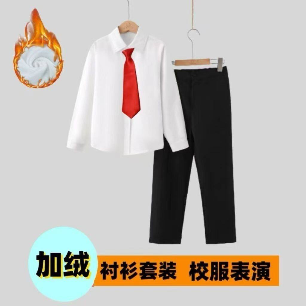 元旦儿童合唱服演出服装六一小学生快板少年强专用套装表演服装冬