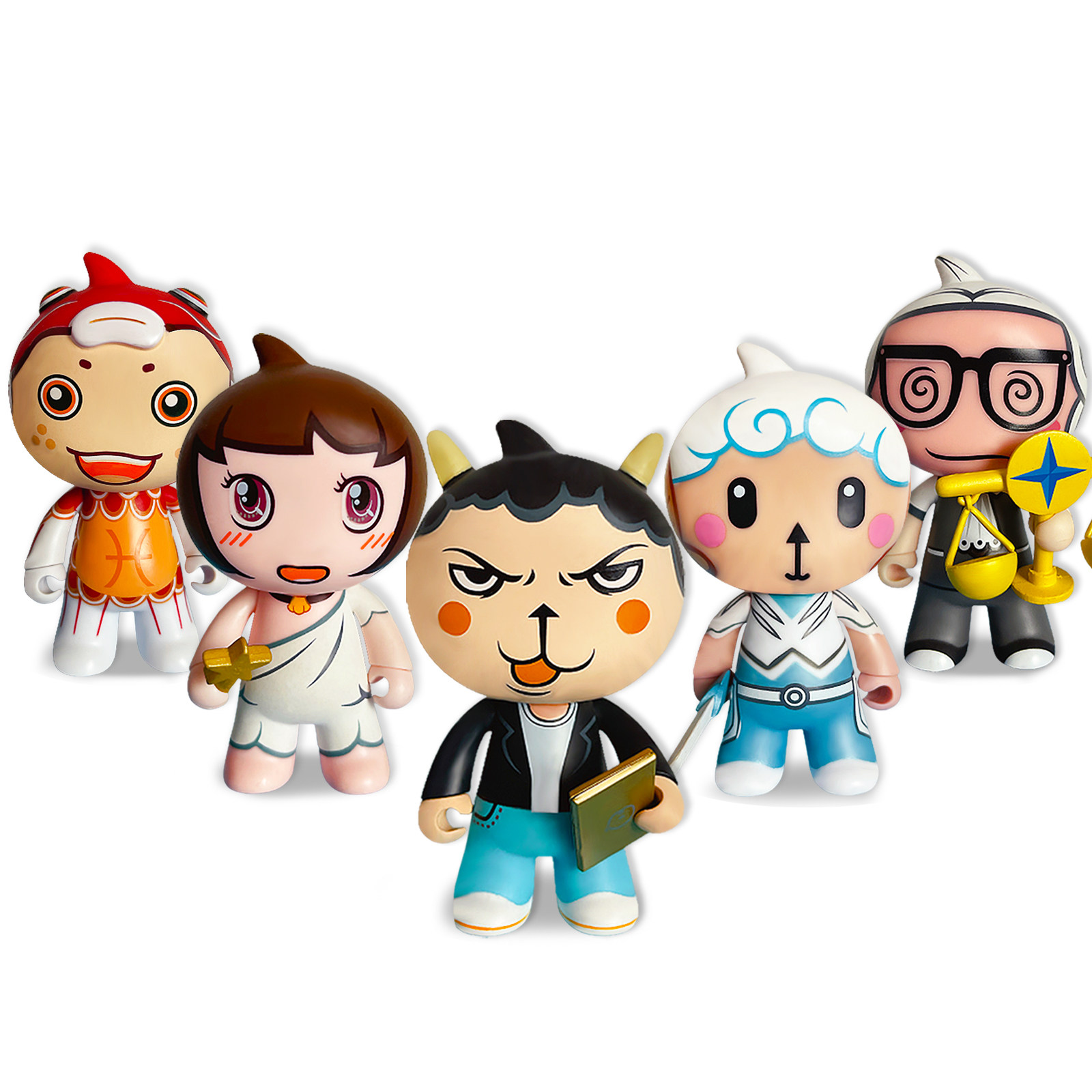 淘小宝公仔金牛天蝎水瓶狮子天秤巨蟹座生日M礼物十二星座车载摆