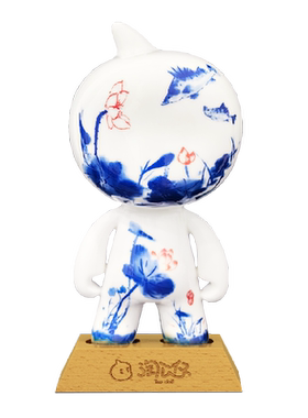 公仔客厅陶瓷淘生活陶瓷新中式