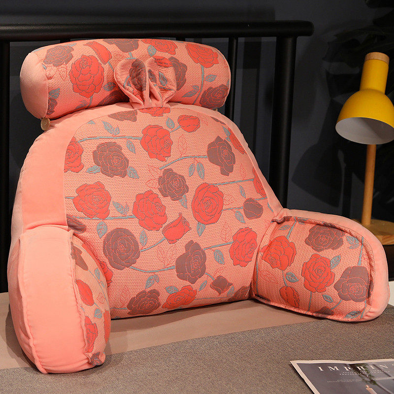 三层纱床头靠垫软包床上大靠背垫抱枕睡觉玩手机沙发孕妇护腰靠枕,居家布艺,床头靠垫,淘宝优惠券,粉丝福利购,淘宝优惠卷