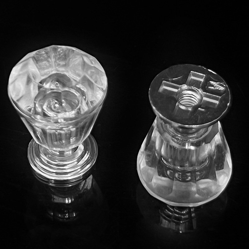 现代个性简约 透明亚克力拉手 水晶拉手 衣橱家具抽屉小把手V-50