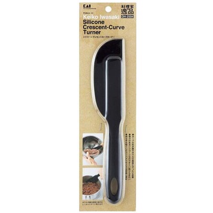 日本代购贝印料理家逸品精致不锈钢内芯包馅搅拌馅板工具刮刀铲