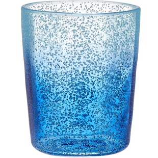 日本代购塑料树脂杯子全是小气泡个性美式夏日果汁杯洗漱杯渐变色