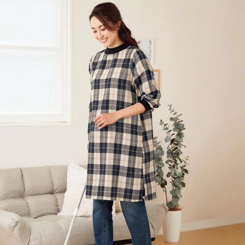 长袖围裙日系好看长辈穿