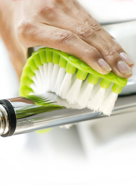 代购Haug bursten德国制可以弯曲的浴缸刷子360度弧度柔软清洁刷