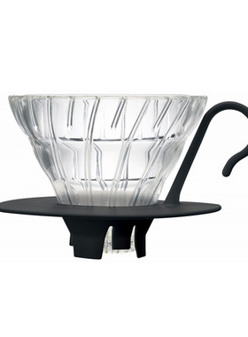 日本代购HARIO 耐热玻璃 冲泡咖啡杯 V60 锥型咖啡滤杯01 02号