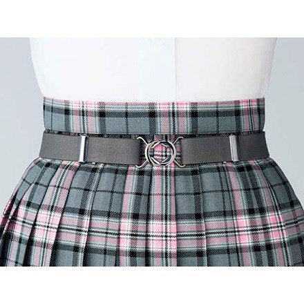 日本代购cecile日系校服高中制服校服裙子搭配腰带皮带松紧带钢扣