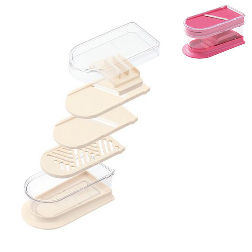 日本代购KYOCERA京瓷刨丝器陶瓷料理工具套装组合磨泥保护套切丝