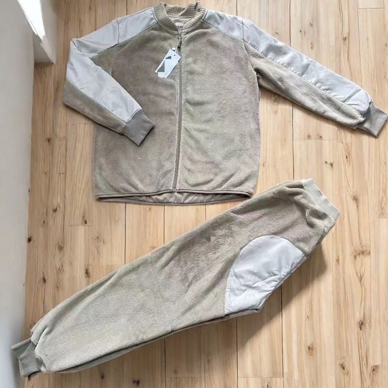新款19内外穿搭巡逻绒衣绒裤正品轻质户外土黄色保暖抓绒冬季套装