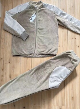 新款19内外穿搭巡逻绒衣绒裤正品轻质户外土黄色保暖抓绒冬季套装